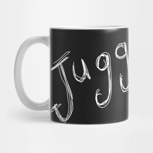 Dark and Gritty Juggalette sketch text Mug